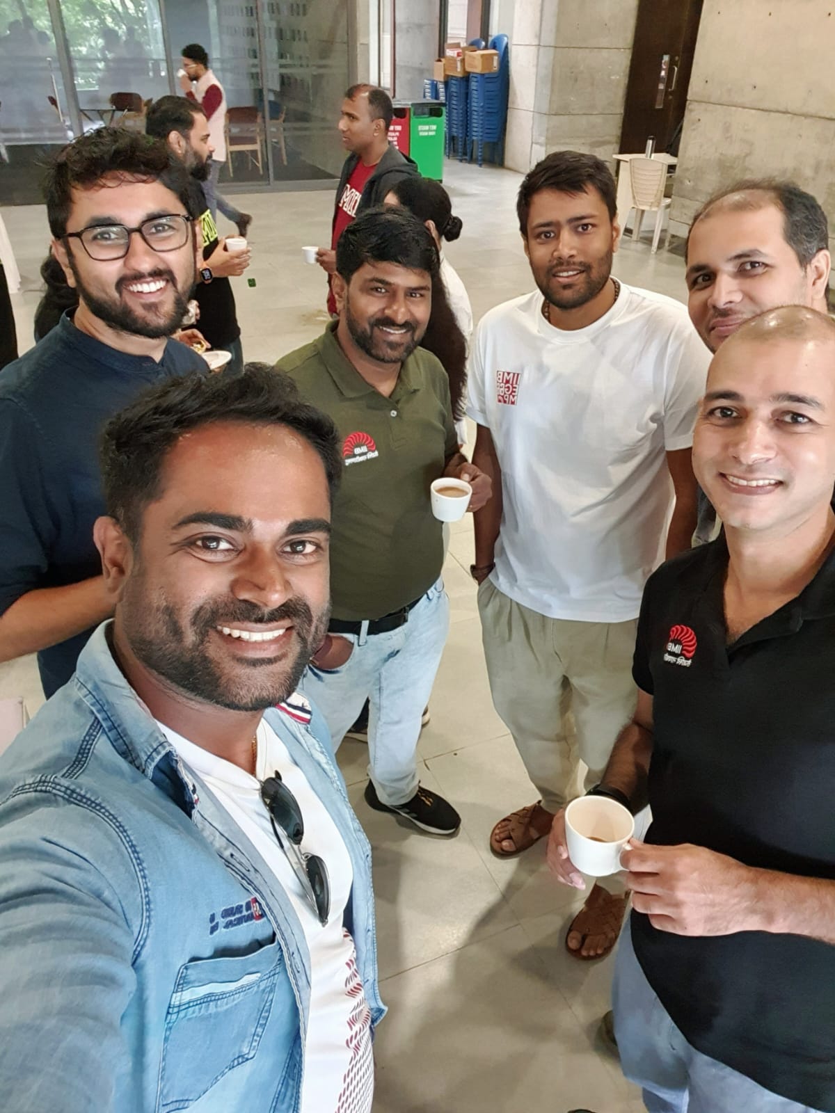 AI-generated RAFT77 team collaborating on financial technology